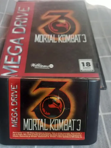 Jogo Mortal Kombat III - Mega Drive