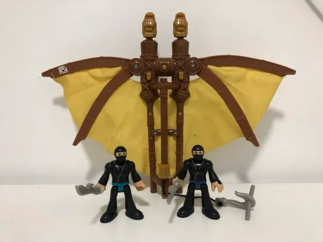 Brinquedo Imaginext Ninjas Ataque Aéreo