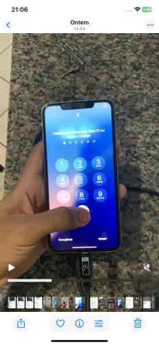 iPhone XS Max 512 todo bom só com defeito no Wi-Fi