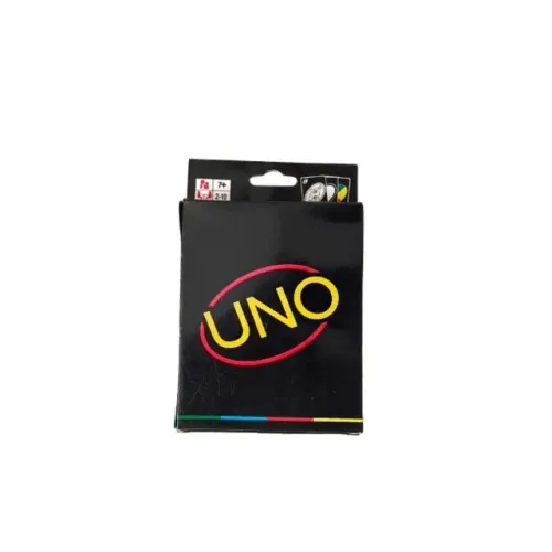 Jogo De Cartas UNO Black Completo