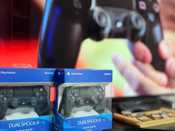 Controle Original DualShok 4 PS4 PROMOÇÃO