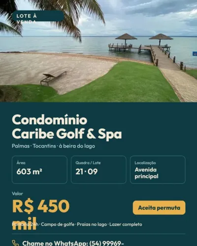 Terreno Condominio Caribe Golf