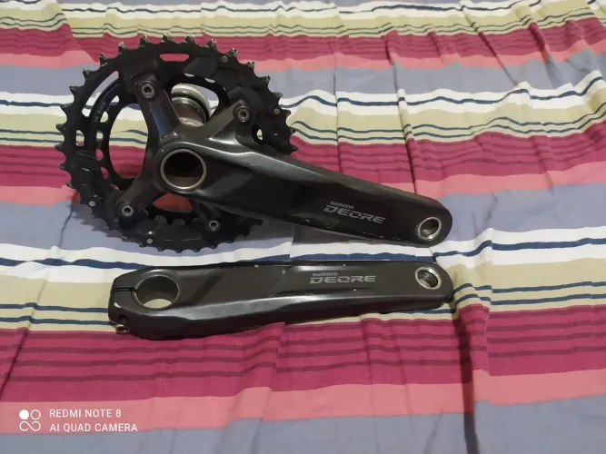 Pé de vela Shimano deore 4100