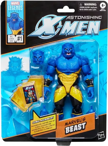 Marvel legends - féra - beast - astonishing x-men