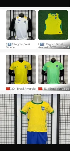 CAMISA DO BRASIL 1 LINHA 