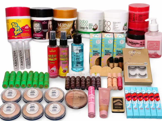 Kit completo Maquiagens e cosméticos