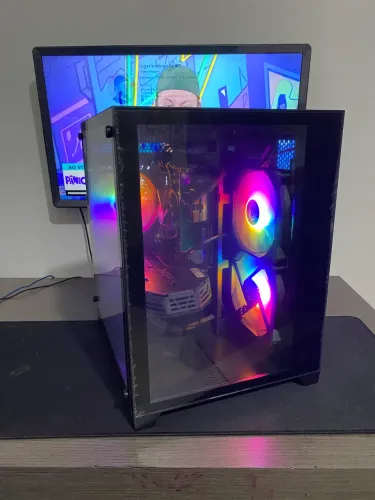 CPU Gamer Intel core i7-10700F 4.8Ghz 16gb NVme 512gb Rx 580 8GB xFx Original
