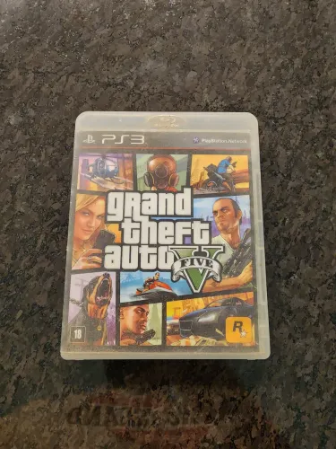 GTA 5 PS3 Original - Capa + Disco (Barato)