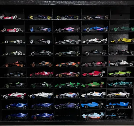 Coleção de fórmula 1 hot wheels