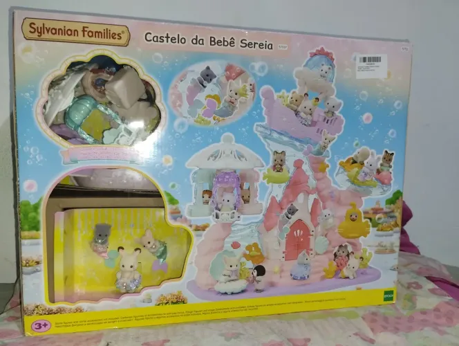 Sylvanian families castelo da sereia