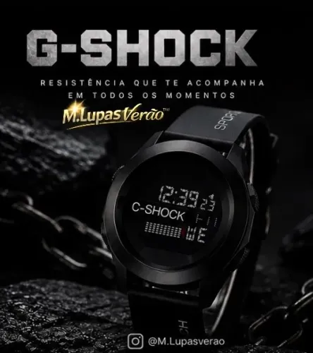 Relogio G Shock - Preto
