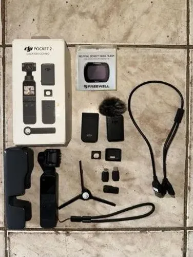 câmera dji osmo pocket 2 creator kit