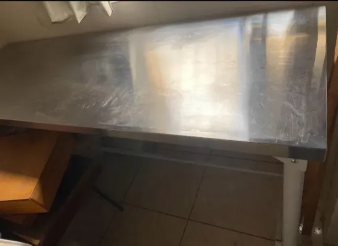 Mesa Inox 1.90 x 70cm
