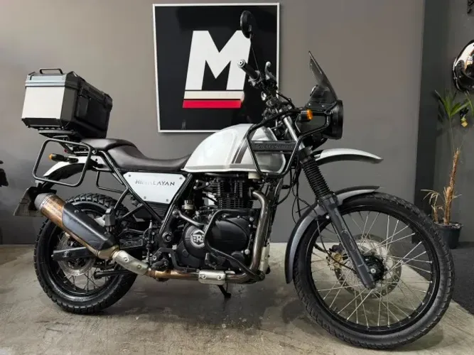 ROYAL ENFIELD HIMALAYAN 2022 25.000km - Revisada - Íntegra - Contém baú