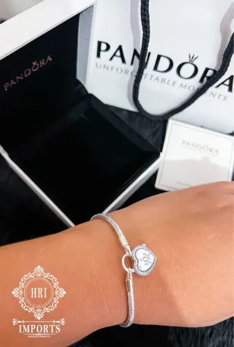 Pulseira Pandora promessas de amor