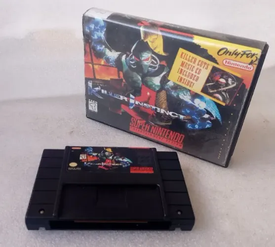 Killer Instinct original Americano para Super Nintendo
