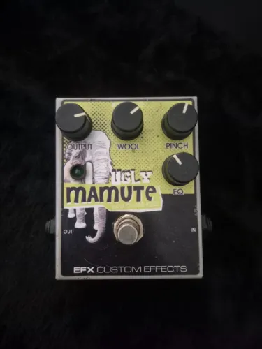 Pedal Fuzz EFX Ugly Mamute (ZVEX Woolly Mammoth)