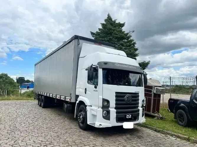 vw 24250 6x2 ano 2011 C/Baú Sider