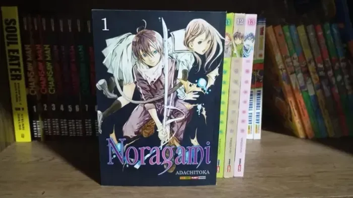 Manga Noragami Vol. 01 ao 13.