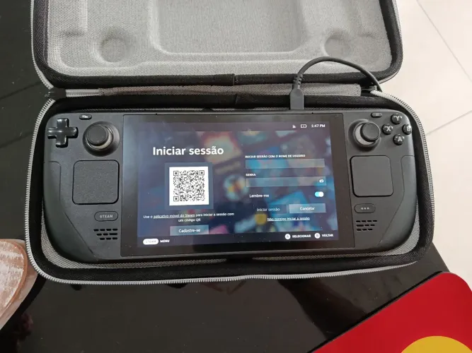 Vendo Steam Deck LCD de 512 GB MUITO NOVO