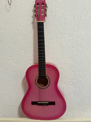 Violão Giannini Start Rosa + Capa (Excelente estado - Ideal para iniciantes)