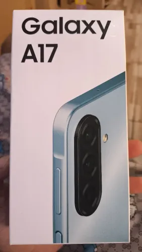 Galaxy A17 4G 128GB Azul Claro - Lacrado 0km Samsung Brasil