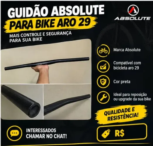 Guidão Absolute para Bicicleta Aro 29