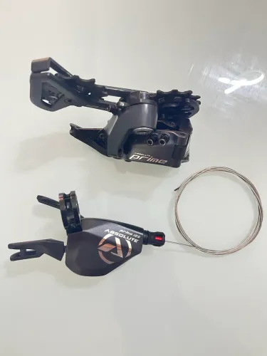 KIT RELAÇÃO ABSOLUTE PRIME 12V - CÂMBIO TRASEIRO + ALAVANCA - 1X12V