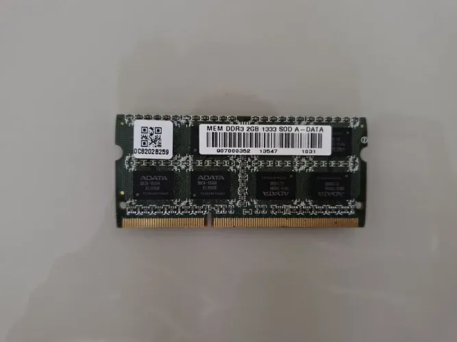 Memória Ram Notebook 2GB DDR3 1333MHZ ADATA