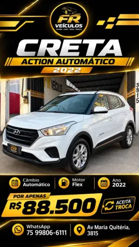 Hyundai Creta Action 1.6 16V Flex AUT 2022