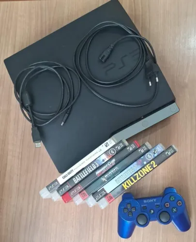 Console Playstation 3 Sony - 500 Gb( HD novo)+ jogos.