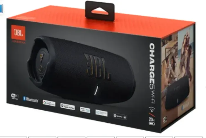 Caixa de som JBL CHARGE 5 WI-FI