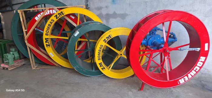 Bombas roda d'água 