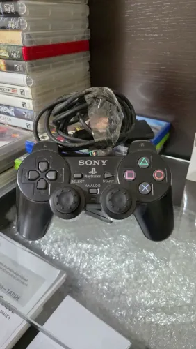 Controle original de ps2 funcionando perfeitamente!!!