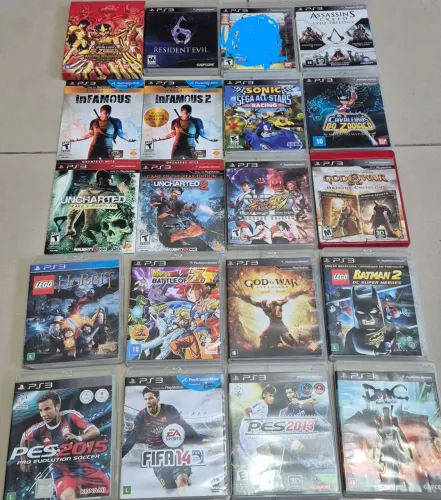 19 Jogos Originais Playstation 3 Ps3