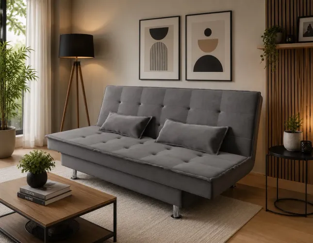 Sofá Cama Confortável 21x de 79,00 FRETE GRÁTIS TAUBATÉ