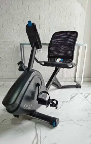 Bicicleta Ergométrica Semi-Reclinada Domyos EB Seat