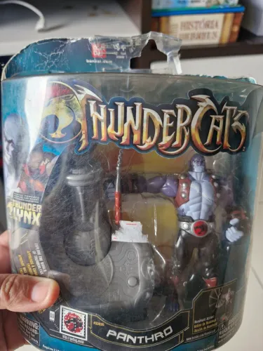 Thundercats Boneco Deluxe Panthro Embalagem Danificada Sunny