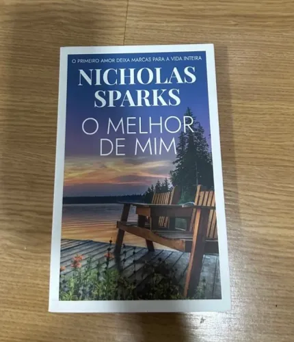 Vende-se livro usado: O melhor de mim Nicholas Sparks