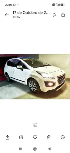 Peugeot 3008 Griffe 1.6 Turbo 16V 5P Aut. 2015