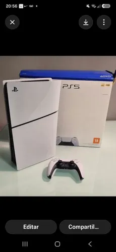 PS5 SLIM COM LEITOR OPORTUNIDADE 