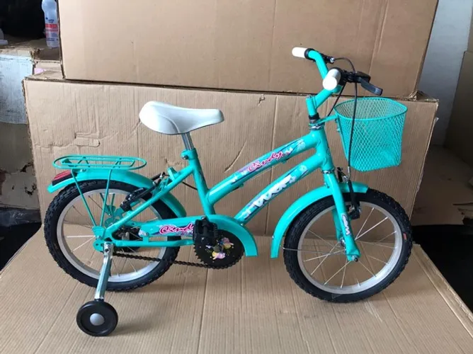 Bicicleta Infantil Aro 16 Feminina Estilo Retrô