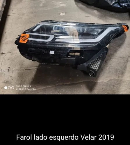 Farol range Rover velar 2019 completo