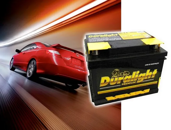 BATERIA DURALIGHT 60 AMP, R$ 289,00 A VISTA NA TROCA