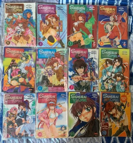 Mangá Samurai Girl - completo - 1 ao 12