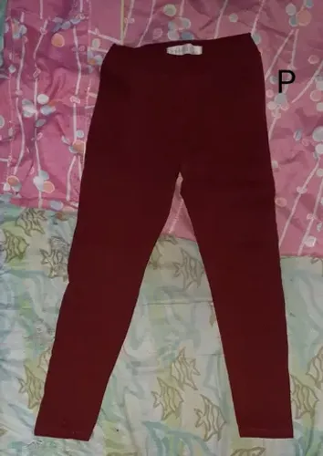Calça Legging (P) - Malha de Algodão - Única Peça