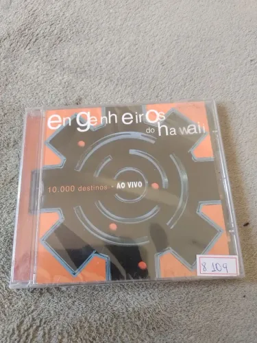 Cd Engenheiros do Hawaii 10000 destinos lacrado