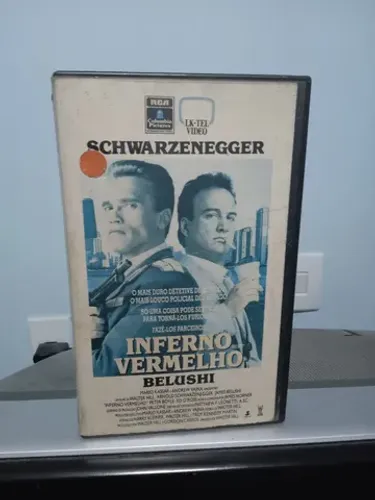 Inferno Vermelho Vhs original