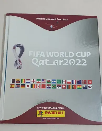 ALBUM COPA DO MUNDO 2022 COMPLETO PRATA