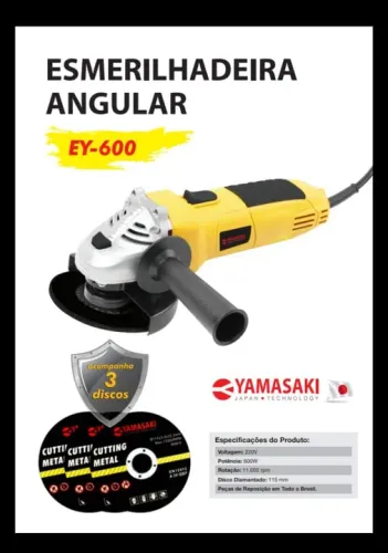 Esmerilhadeira e policorte 600w